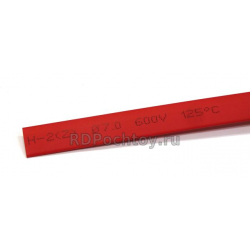 7.0 / 3.5 мм красная, 1м, Rexant 20-7004 термоусадочная трубка