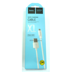 Шнур HOCO X1 USB-microUSB 2м белый