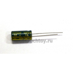 1000mF  16v (8x16) электролитический конденсатор E04105