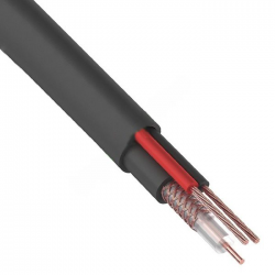 Кабель КВК-П-2 + 2х0,50мм2 (CU) Ripo для видеонаблюдения, outdoor 001-310029