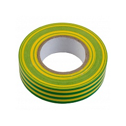 Изолента HLT 0.15*19мм х 20м Жёлто-Зелёная 084-16-026