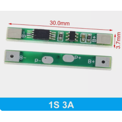BMS плата 1S  3A  3.7V для заряда 18650 батареи