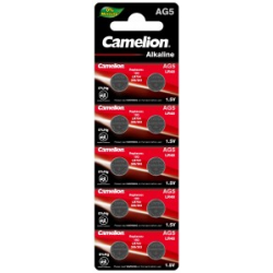 Батарейка Camelion AG5 (LR754, LR48, 193, 393) 10BL