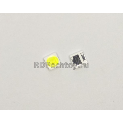 3535 LED TV 2W 6V (к-, ш+) E06023