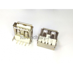 USB гнездо на плату u14, 14мм, тип А, US01-127