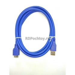 Шнур USB 3.0 AM / microUSB BM 3м Telecom 1.8м чёрный