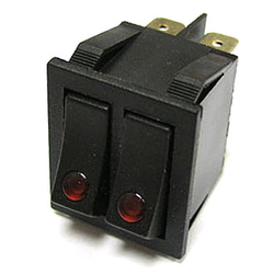 IRS-2101E-1C чёрный 2кл. ON-OFF 15A 250VAC переключатель  E08926