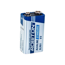 Батарейка Robiton 6LR61 Крона 9В алкалиновая