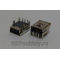 mini USB гнездо, 5 pin, 90гр. US01-382