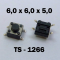 6.0x6.0x5.0 мм, TS-1266, тактовая кнопка