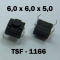 6.0x6.0x5.0 мм, TSF-1166, тактовая кнопка