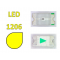 1206 LED жёлтый 2-2.4V 120mcd