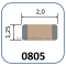 0805   0.1mF 50v 10% SMD Конденсатор типа X7R