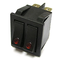 IRS-2101E-1C чёрный 2кл. ON-OFF 15A 250VAC переключатель  E08926